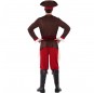 Disfraz de Pirata del Caribe para hombre espalda