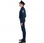 Disfraz de Policía norteamericano para hombre Perfil