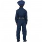 Disfraz de Policía norteamericano para niño Espalda