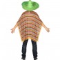 Disfraz de Poncho Mejicano para adulto espalda