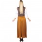 Disfraz de Posadera Medieval para mujer espalda