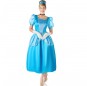 Disfraz de Princesa azul de cuento para mujer