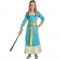 Disfraz de Princesa Medieval elegante para niña