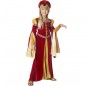 Disfraz de Princesa medieval granate para niña