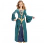 Disfraz de Princesa Medieval Verde para niña