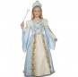 Disfraz Reina Medieval Azul nina