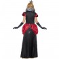 Disfraz de Reina Roja Real para mujer espalda