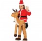 Disfraz de Reno Papa Noel a hombros para niños