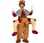 Disfraz de Rey Mago a hombros del camello para niños