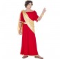 Disfraz de Romano rojo y dorado para hombre