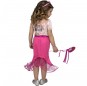 Disfraz de Sirenita Tutú rosa para niña espalda