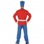 Disfraz de Soldadito de Plomo Rojo para hombre espalda