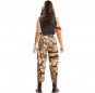 Disfraz de Soldado Fuerzas Especiales para mujer espalda