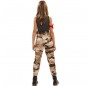 Disfraz de Soldado Fuerzas Especiales para niña espalda