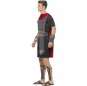 Disfraz de Soldado romano negro para hombre perfil