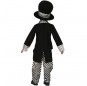 Disfraz de Sombrerero Loco Oscuro para niño espalda