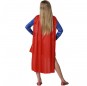 Disfraz de Superheroína cómic para niña Espalda