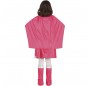 Disfraz de Superheroína rosa para niña espalda