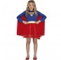 Disfraz de Superwoman con capa para niña