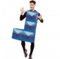 Disfraz de Tetris Azul Oscuro para hombre