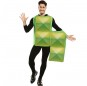 Disfraz de Tetris Verde para hombre