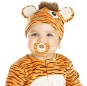 Disfraz de Tigre bengala con chupete para bebé