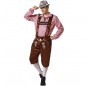 Disfraz de Tirolés Oktoberfest marrón para hombre