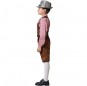 Disfraz de Tirolés Oktoberfest marrón para niño Perfil