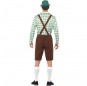 Disfraz de Tirolés Oktoberfest verde para hombre espalda