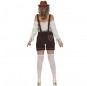 Disfraz de Tirolesa Oktoberfest para mujer espalda