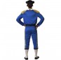 Disfraz de Torero azul para hombre espalda