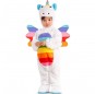 Disfraz de Unicornio multicolor para bebé