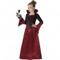 Disfraz de Vampiresa Borgoña para niña