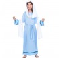 Disfraz de Virgen Maria Azul para niña