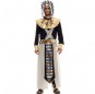 Disfraz Doble de Egipcio y Momia adulto delante