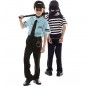 Disfraz doble de Policía y Ladrón para niños