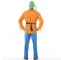 Disfraz de Enanito Naranja para hombre espalda