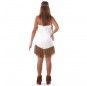 Disfraz India Pocahontas para mujer espalda