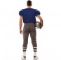 Disfraz Jugador Fútbol Americano Super Bowl adulto espalda