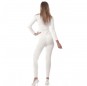 Disfraz Maillot Blanco para mujer espalda
