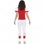 Disfraz de Quarterback para mujer Espalda
