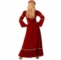 Disfraz de Reina de la Edad Media para mujer Espalda
