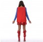 Disfraz de Superwoman para mujer espalda