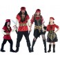 Grupo Disfraces Piratas Rojos