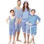 Disfraces Bañistas Azules para grupos y familias