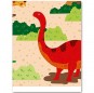 Mantel de Dinosaurios 137 x 182 cm