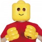 Máscara y manos Lego