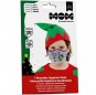 Mascarilla de Elfo Navidad para adulto packaging