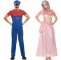 Pareja Mario Bros y la Princesa