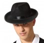 Sombrero borsalino negro de Gánster